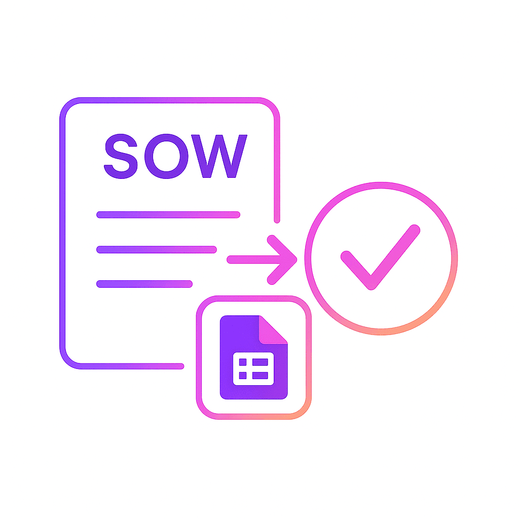 Generación de SoWs